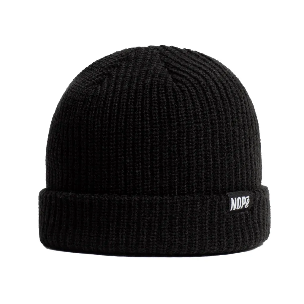 Youth Beanie NOPé - Black