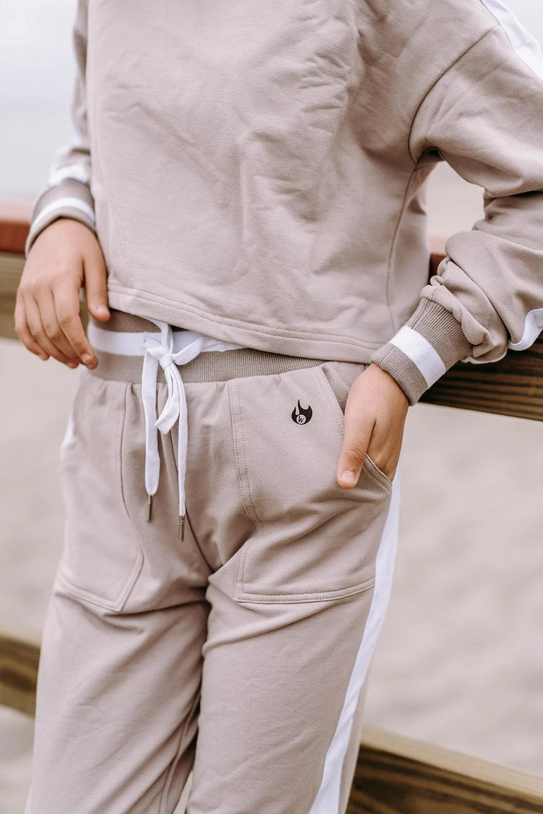 Youth Grey Hype Sweatpants